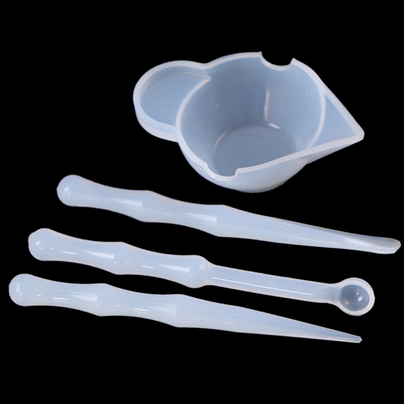 Mixing Cup Silicone - 1Set Mix Cup Silicone Mold Epoxy