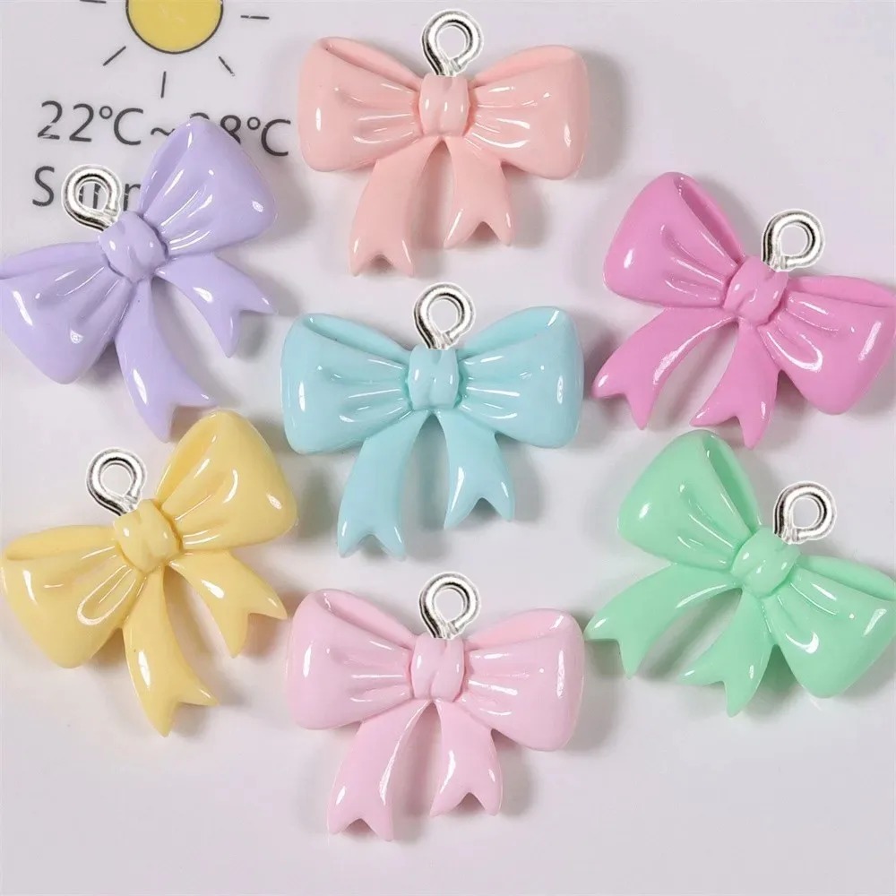 10 Pieces Candy Color Bow Resi - Resin Craft Projects ulasan dan harga