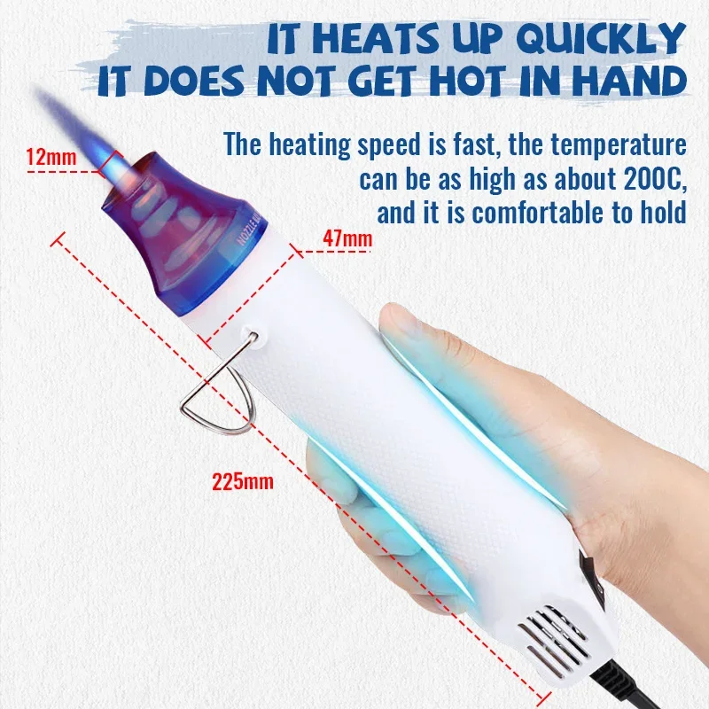 Household Multi-purpose Heat G - Heat Gun Small ulasan dan harga