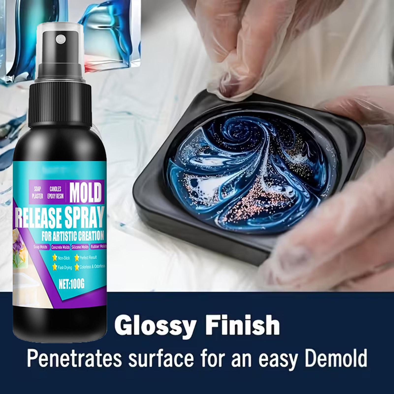 Mold Release Spray 100g Non St - Crafting Resin ulasan dan harga