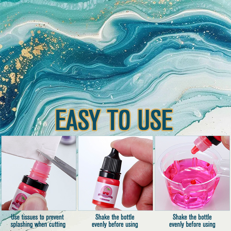 Epoxy Resin Color Pigment 24 V - Mixing Cup Silicone ulasan dan harga