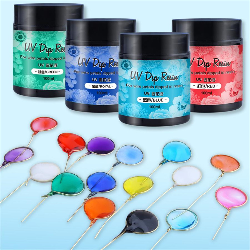 40/100ml UV DIP RESIN High Tra - Flower Preservation Resin ulasan dan harga