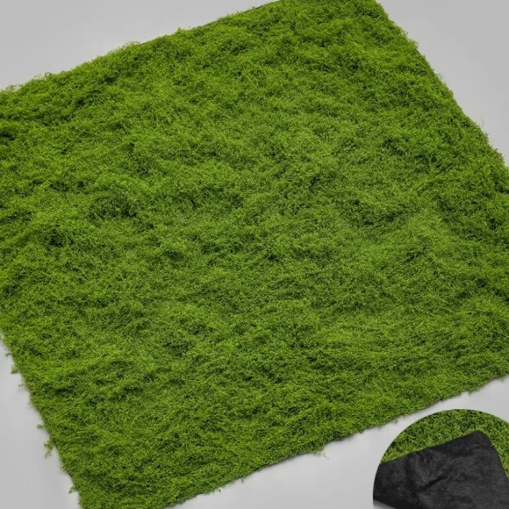 DIY Artificial Grass Rug Durab - Terrarium Moss Art ulasan dan harga