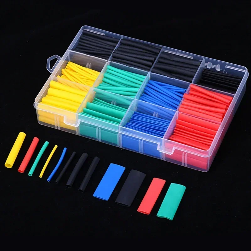 164PCS 2: 1 Cable Shrink Tube  - Heat Gun Small ulasan dan harga