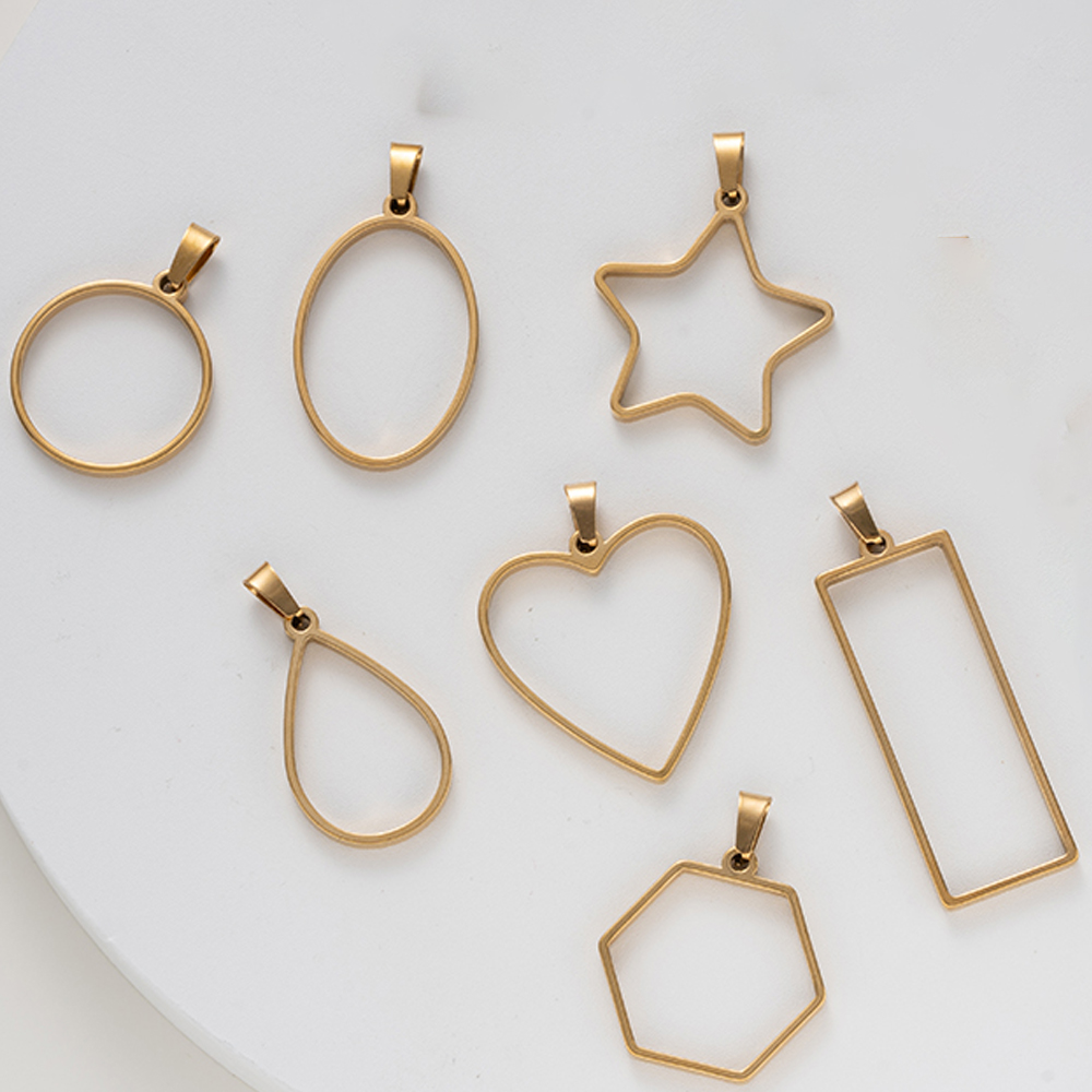 5pcs Stainless Steel Open Back - Resin Craft Projects ulasan dan harga