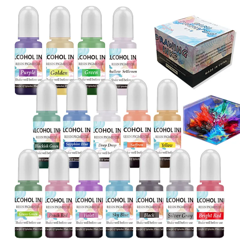 Color Pigment Set For Epoxy Re - Epoxy Uv Resin Kit ulasan dan harga