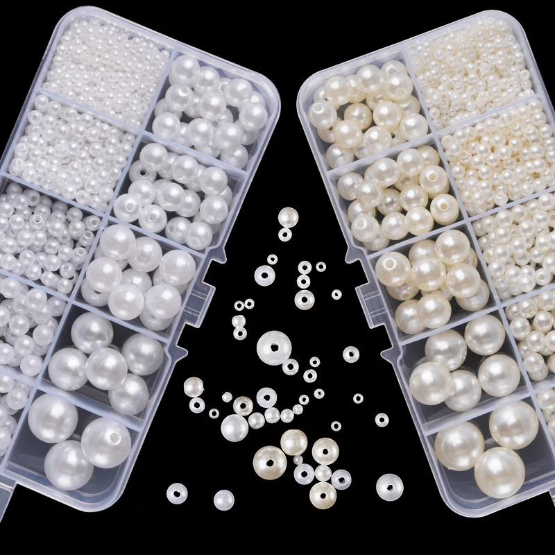 800pcs Artificial Faux Pearl R - Crafting Resin ulasan dan harga