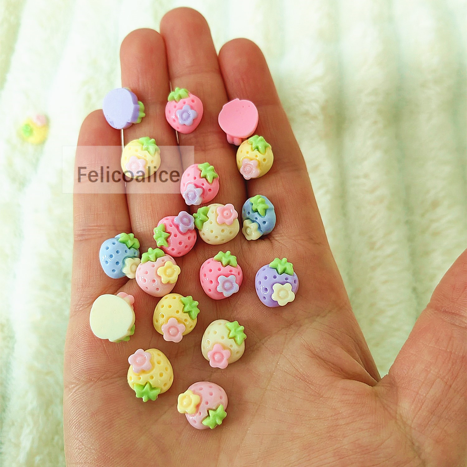 30Pcs New Cute Resin Mini Smal - Flower Preservation Resin ulasan dan harga