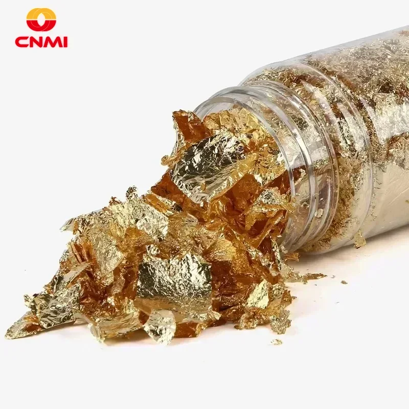 3g Gold Leaf Flakes Epoxy Resi - Gold Foil Flakes ulasan dan harga