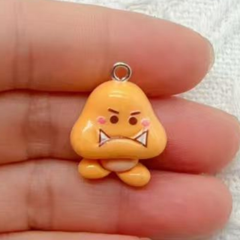 10pcs resin cartoon pendant, D - Resin Craft Projects ulasan dan harga