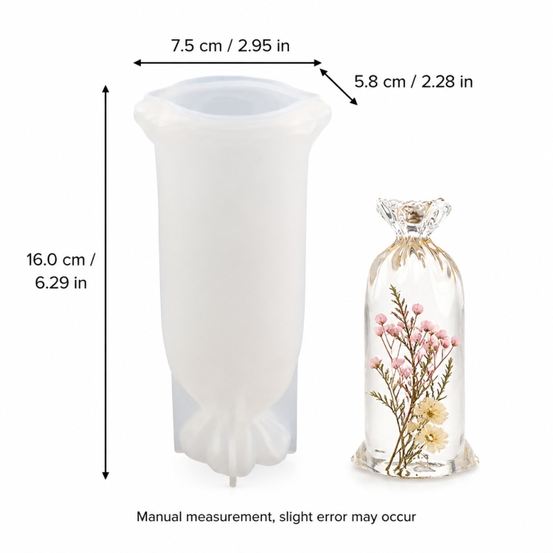 Lucky Bag Resin Silicone Mould - Flower Preservation Resin ulasan dan harga